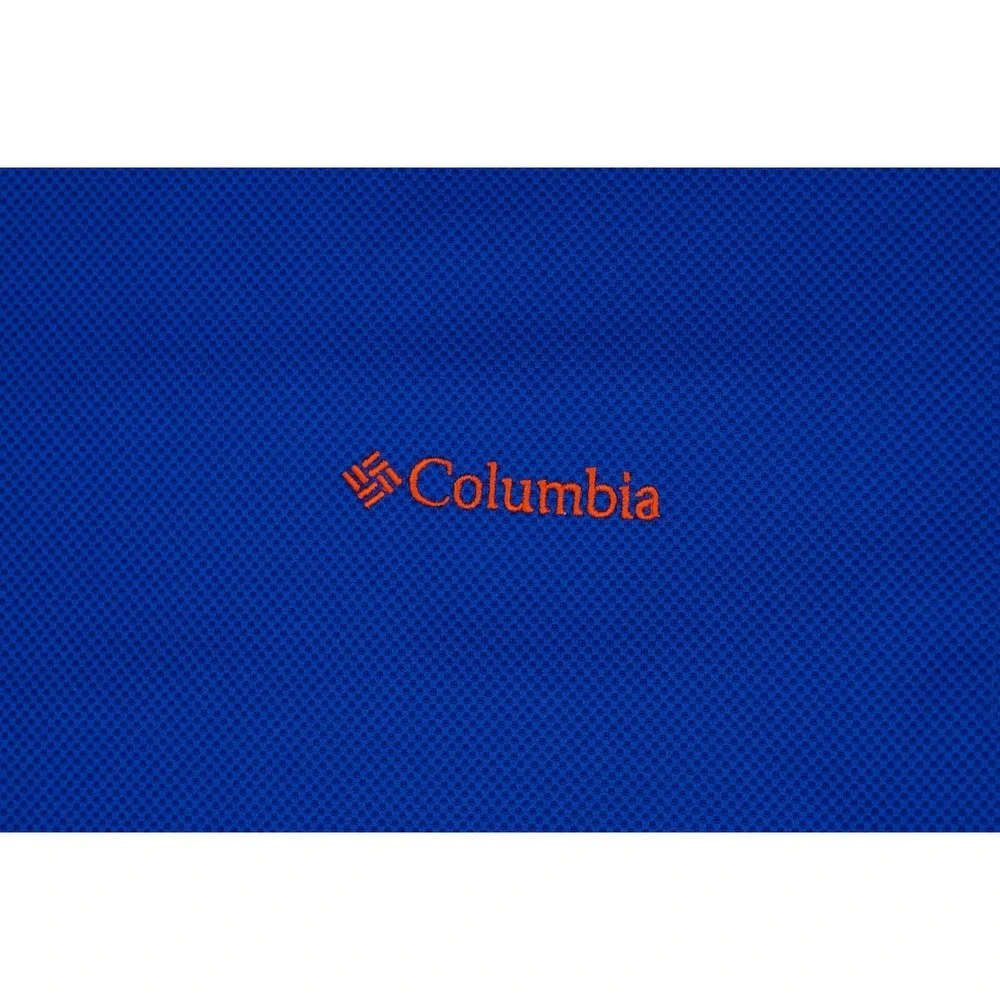 Columbia PFG Florida Gators Polo Shirt Mens Extra Large Blue SEC Football